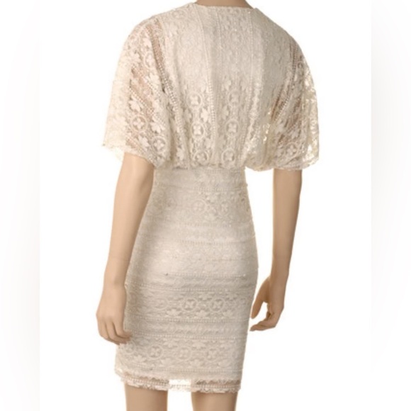 Melissa Odabash Dru Lace Dress 10 Large Cruise Cover Up Taylor Swift Fearless - Picture 3 of 8